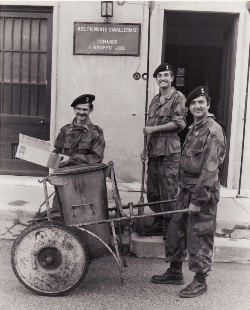 Piemonte Cavalleria a Trieste 1974
