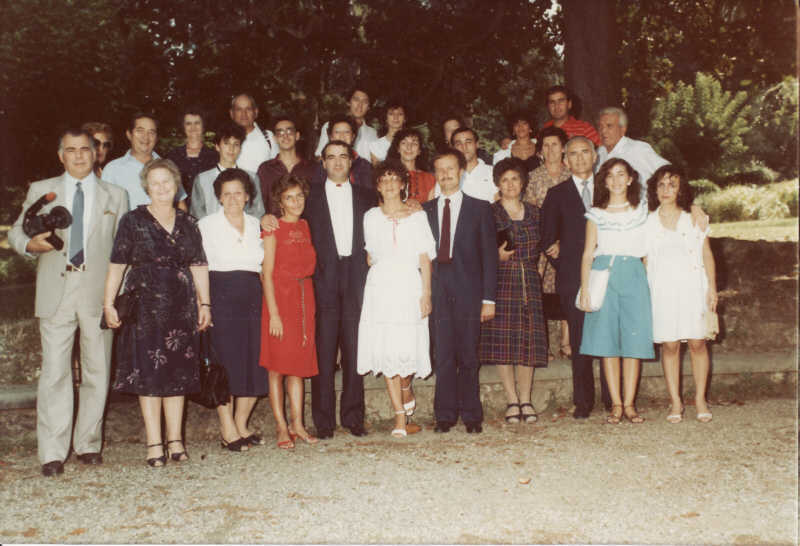 Sergio e Franca si sposano. Firenze 1982